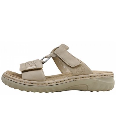Rieker Pantolette in beige 62 Rieker Pantolette in beige 62