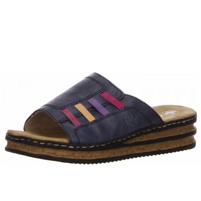 Rieker Pantolette in blau Rieker Pantolette in blau