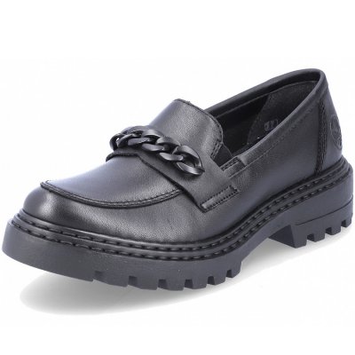 Rieker Slipper in schwarz Rieker Slipper in schwarz