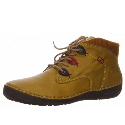 Rieker Stiefelette in gelb Rieker Stiefelette in gelb