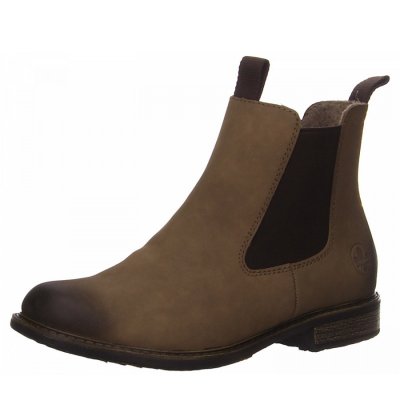 Rieker Stiefelette in hellbraun Rieker Stiefelette in hellbraun