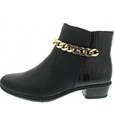 Rieker Stiefelette in schwarz Rieker Stiefelette in schwarz
