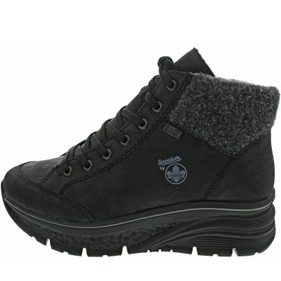 Rieker Schnürstiefel in schwarz-anthrazit Rieker Schnürstiefel in schwarz-anthrazit