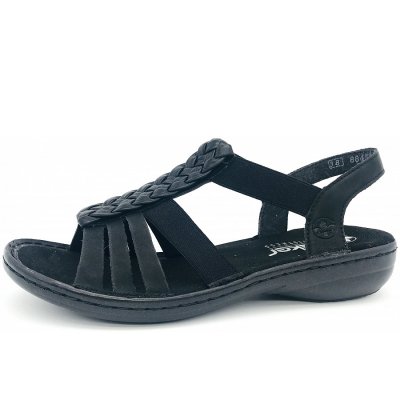 Rieker Sandalette in schwarz Rieker Sandalette in schwarz