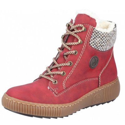 Rieker Schnürstiefel in rot Rieker Schnürstiefel in rot
