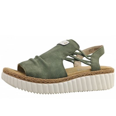 Rieker Sandale in schilf/offwhite Rieker Sandale in schilf/offwhite