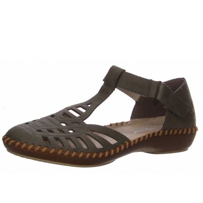 Rieker Sandalette in grün Rieker Sandalette in grün
