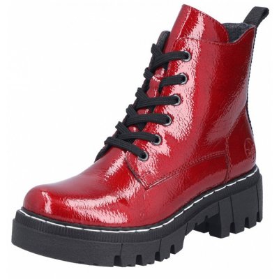 Rieker Schnürstiefel in rot Rieker Schnürstiefel in rot