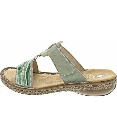 Rieker Pantolette in pistazie Rieker Pantolette in pistazie