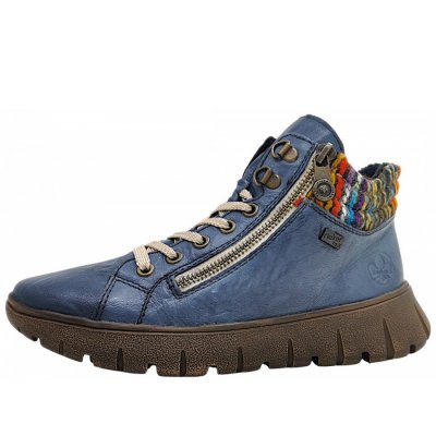 Rieker Schnürstiefel in blau 14 Rieker Schnürstiefel in blau 14