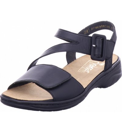 Rieker fsk damen sandalen Sandalette in schwarz Rieker fsk damen sandalen Sandalette in schwarz