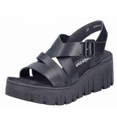 Rieker Sandalette in schwarz Rieker Sandalette in schwarz