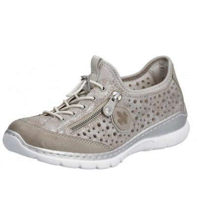 Rieker sportlicher Schnürer in ice rose metallic Rieker sportlicher Schnürer in ice rose metallic