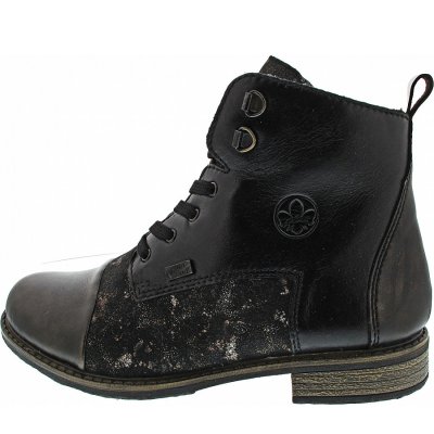 Rieker Schnürstiefel in antik-schwarz-schwarz Rieker Schnürstiefel in antik-schwarz-schwarz