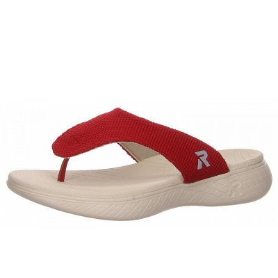 Rieker Pantolette in rot Rieker Pantolette in rot