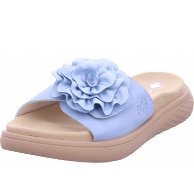 Rieker fsk damen sandalen Pantolette in blau Rieker fsk damen sandalen Pantolette in blau