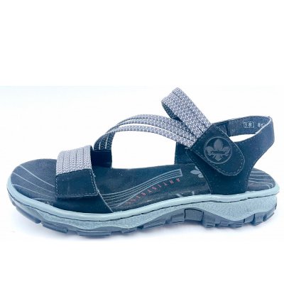 Rieker fsk damen sandalen Sandale in schwarz Rieker fsk damen sandalen Sandale in schwarz