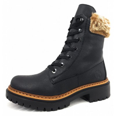 Rieker Stiefel in schwarz/steppe Rieker Stiefel in schwarz/steppe