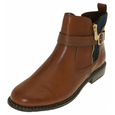 Rieker braun Stiefelette in braun Rieker braun Stiefelette in braun