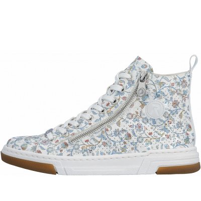 Rieker sportlicher Schnürer in weiss-multi 92 Rieker sportlicher Schnürer in weiss-multi 92