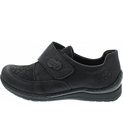 Rieker Klettschuh in schwarz Rieker Klettschuh in schwarz