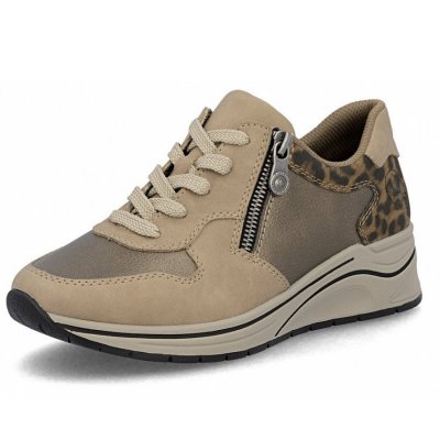 Rieker Vork. sportlicher Schnürer in leo camel bronze Rieker Vork. sportlicher Schnürer in leo camel bronze