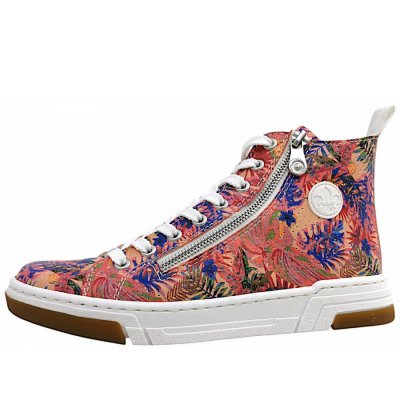 Rieker Morelia Stiefelette in rosa-jungle Rieker Morelia Stiefelette in rosa-jungle