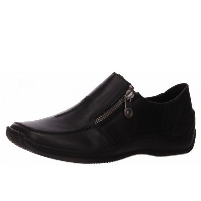 Rieker Slipper in schwarz Rieker Slipper in schwarz