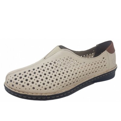 Rieker Slipper in crema Rieker Slipper in crema