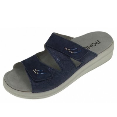 Rohde OCEAN Velour bedr. Pantolette in OCEAN Rohde OCEAN Velour bedr. Pantolette in OCEAN