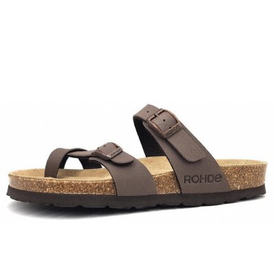 Rohde Alba Pantolette in 72 Mocca