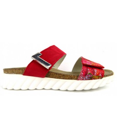 Rohde kiss rot Sohle weiss Pantolette in KISS Rohde kiss rot Sohle weiss Pantolette in KISS