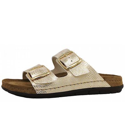 Rohde Rodigo Pantolette in 29 Gold Rohde Rodigo Pantolette in 29 Gold