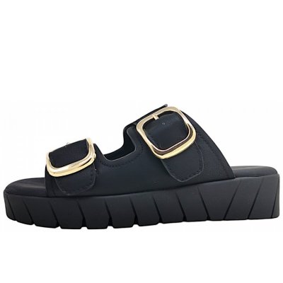 s.Oliver Pantolette in black 001 s.Oliver Pantolette in black 001