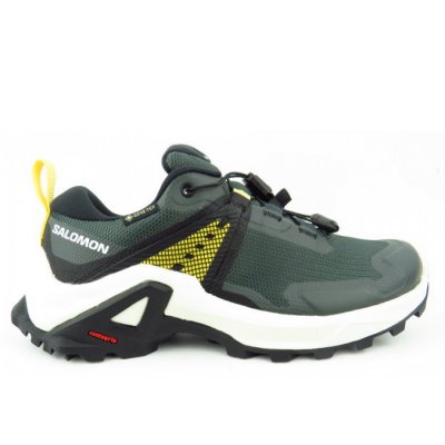 Salomon X Raise GTX J grün Wanderschuh in grün Salomon X Raise GTX J grün Wanderschuh in grün