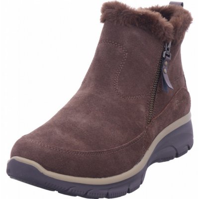 Skechers easy going cool zip Stiefelette in braun