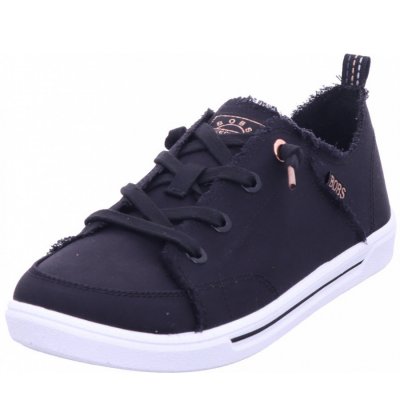 Skechers Leinenschuhe in schwarz