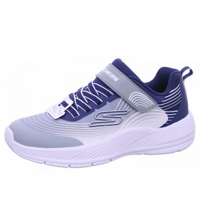 Skechers Microspec Advance Sneaker in NVLG navy Skechers Microspec Advance Sneaker in NVLG navy