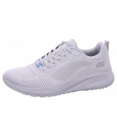 Skechers Bobs Squad Chaos Sneaker low in LTGRY lt.grey Skechers Bobs Squad Chaos Sneaker low in LTGRY lt.grey