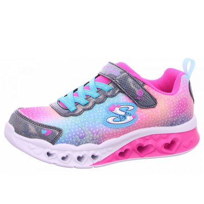 Skechers Flutter Heart Lights Klettschuh in NVMT navy Skechers Flutter Heart Lights Klettschuh in NVMT navy