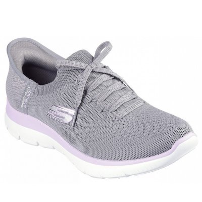 Skechers Schnürer in grey lavendel