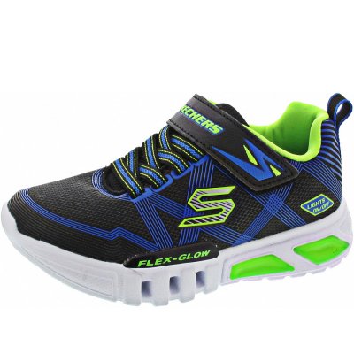 Skechers S Lights Flex Glow Sneaker in bblm Skechers S Lights Flex Glow Sneaker in bblm