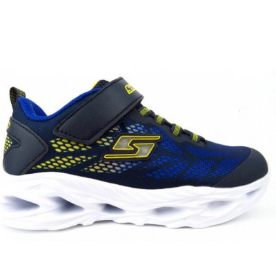 Skechers Vortex-Flash navy/yellow Sneaker in blau/gelb Blink Skechers Vortex-Flash navy/yellow Sneaker in blau/gelb Blink