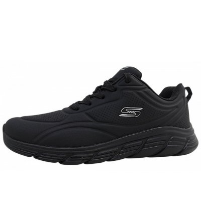 Skechers Bobs B Flex Lo sportlicher Schnürer in Black BBK Skechers Bobs B Flex Lo sportlicher Schnürer in Black BBK