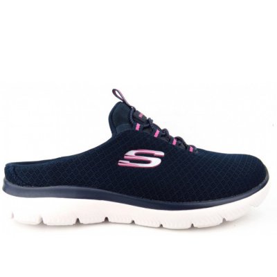 Skechers Summits Swift Step navy Clogs in Blau