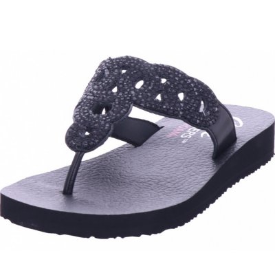 Skechers Pantolette in schwarz