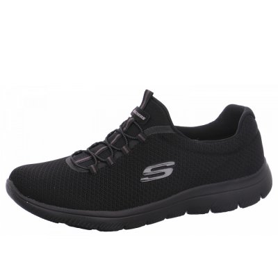 Skechers Arch fit comfy wave sportlicher Schnürer in black Skechers Arch fit comfy wave sportlicher Schnürer in black