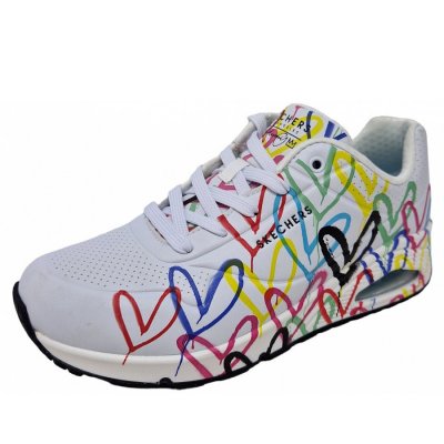 Skechers UNO Sportschuh in white multi Skechers UNO Sportschuh in white multi