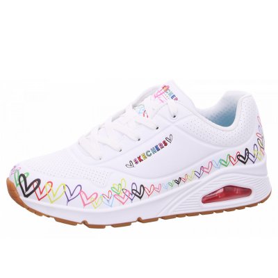 Skechers Uno Sneaker in WMLT white multi Skechers Uno Sneaker in WMLT white multi