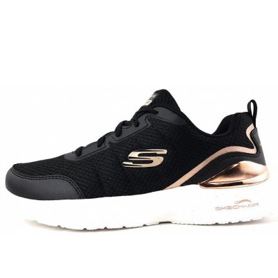Skechers Dynamight Sneaker in BKRG Black Skechers Dynamight Sneaker in BKRG Black